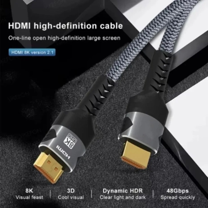 Gaming Console Definition - Cabo HDMI 2.1 Trançado 8K de
