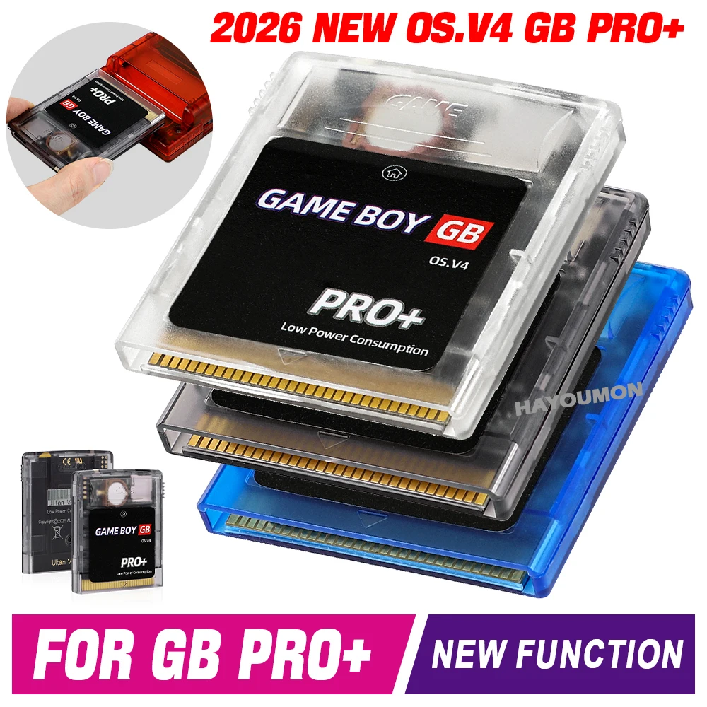 Gaming Console Os - 2026 Novo Cartão de Jogo GB