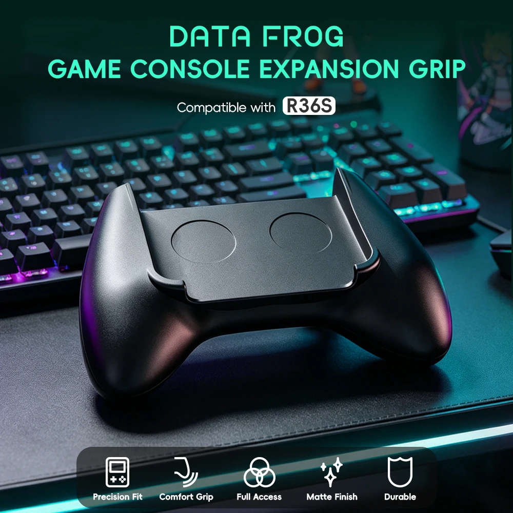 Gaming Console Handheld Retro - Suporte ergonômico para jogos Data Frog