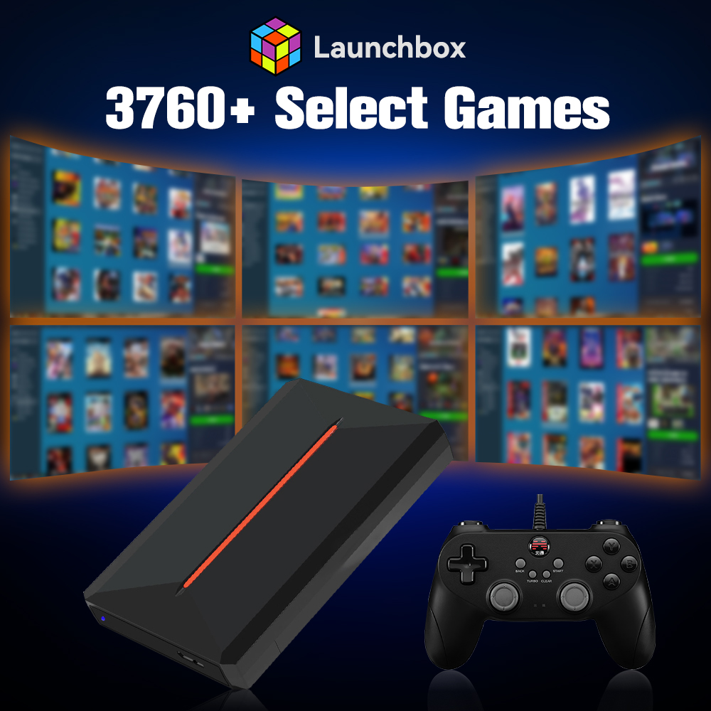 Gaming Console Os - Launchbox OS Retro Gaming HDD 3760