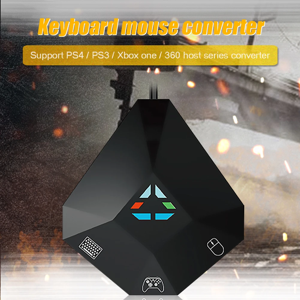 Gaming Console Xbox 360 - Conversor de Mouse e Teclado para