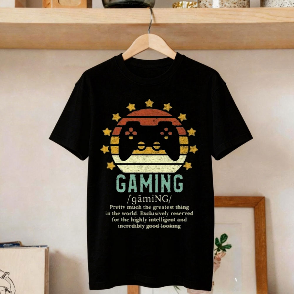 Gaming Console Definition - Camiseta Divertida com Definição de Jogos,