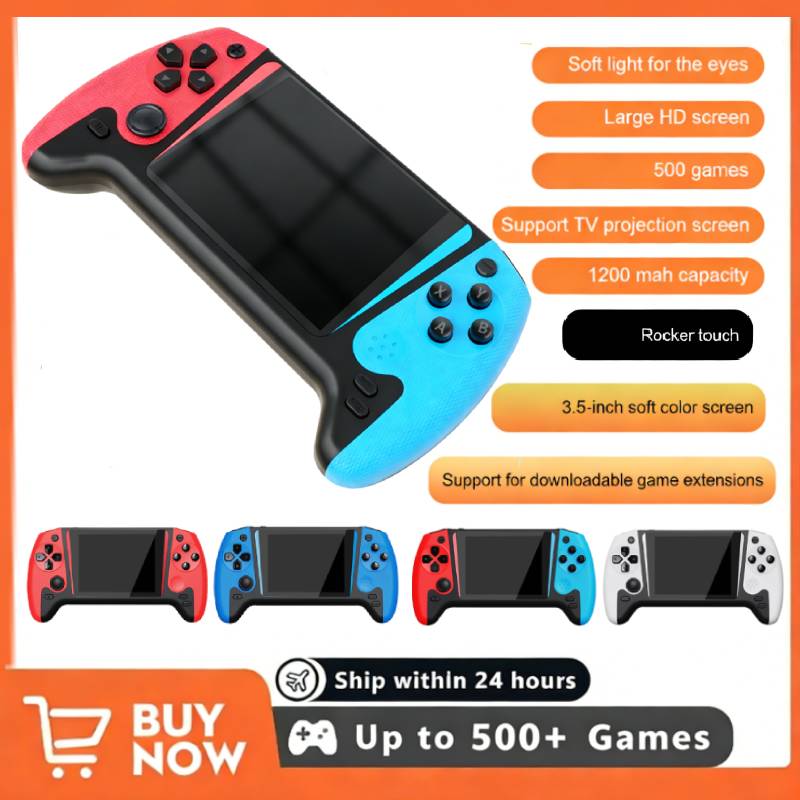 Gaming Console Handheld Retro - Console de Videogame Portátil Retro com
