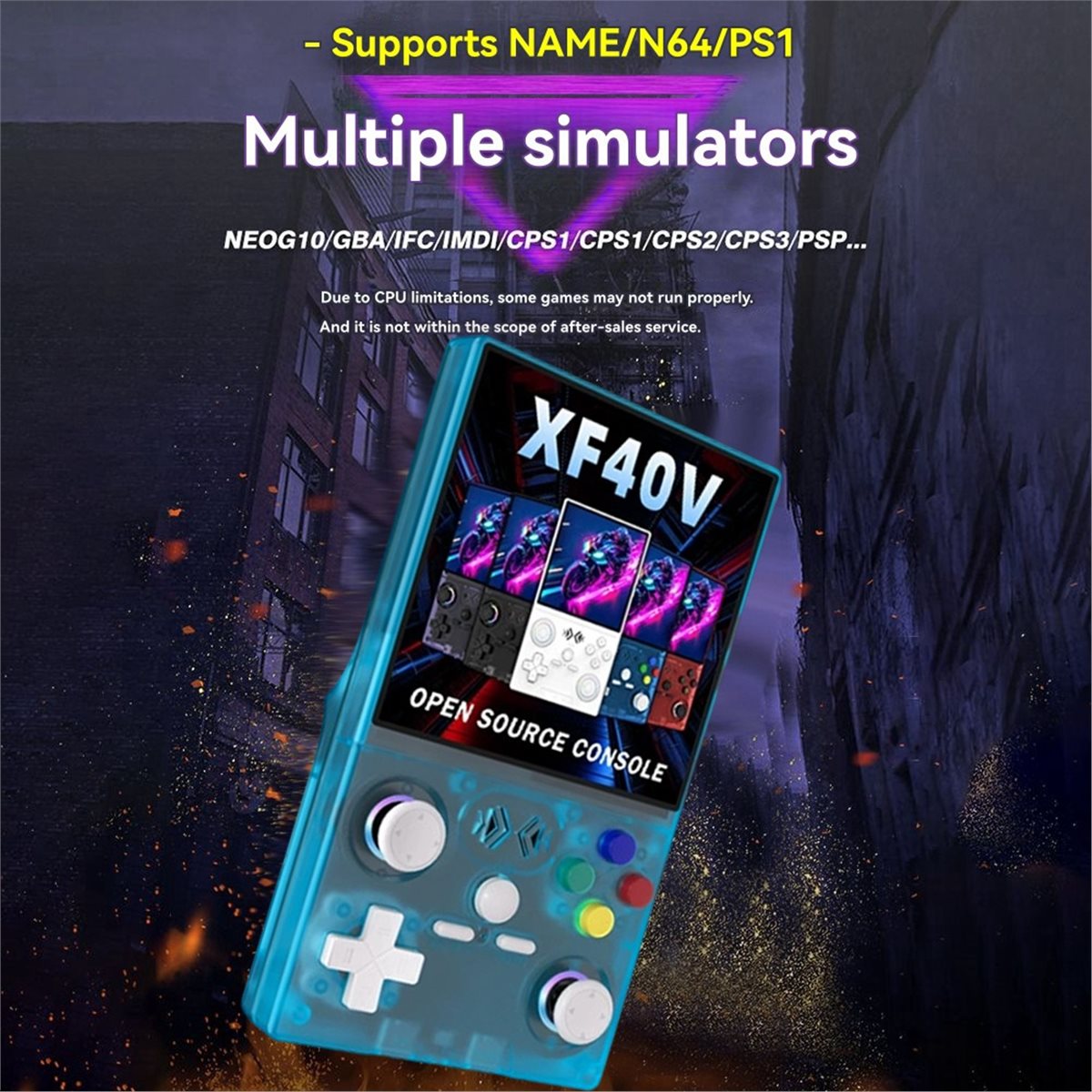 Gaming Console Handheld Retro - Console de Jogos Retro Portátil A86G