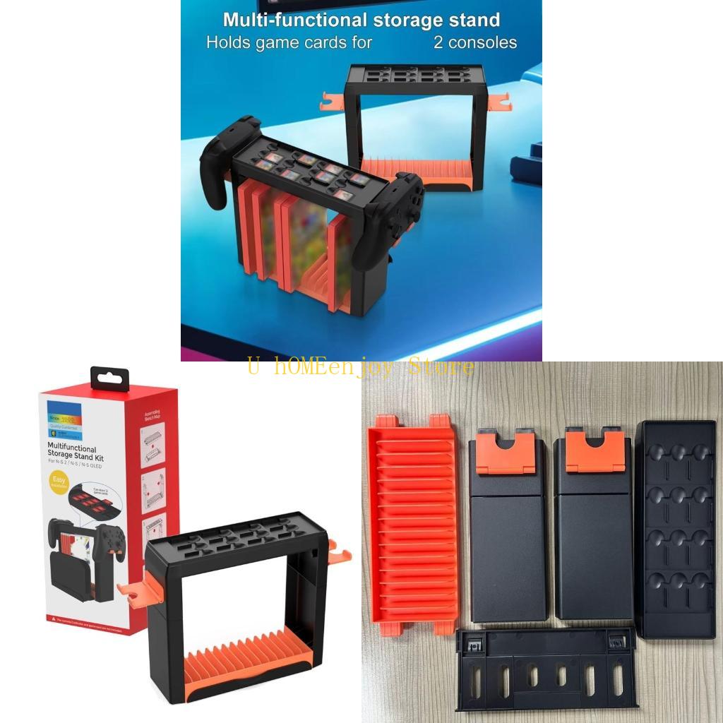 B0KF Storage Tower Dock Stand  - Gaming Console Tower avaliação e preço