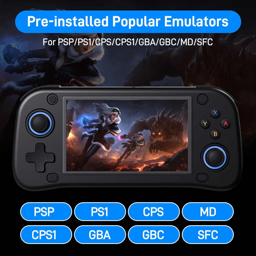 Consoles de jogos portáteis g2 - Gaming Console Os avaliação e preço
