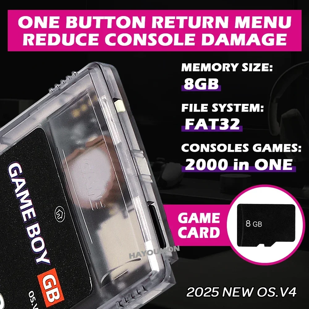2026 Novo Cartão de Jogo GB PR - Gaming Console Os avaliação e preço