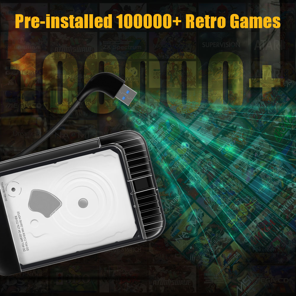 JMachen Hyper Base RB 2TB Gami - Gaming Console Os avaliação e preço