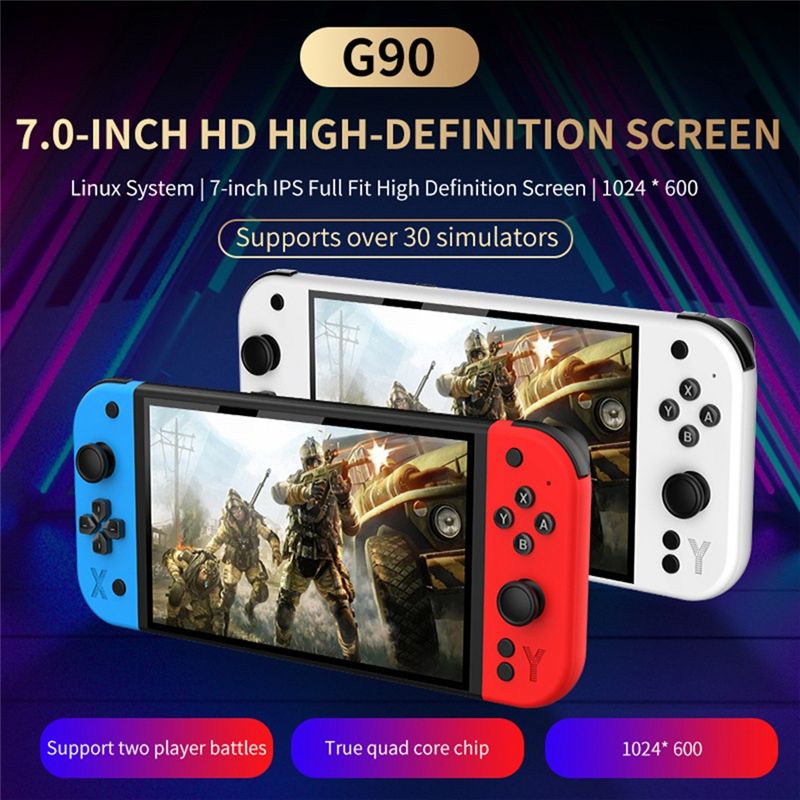 Console de jogos portátil Hot- - Gaming Console G90 avaliação e preço