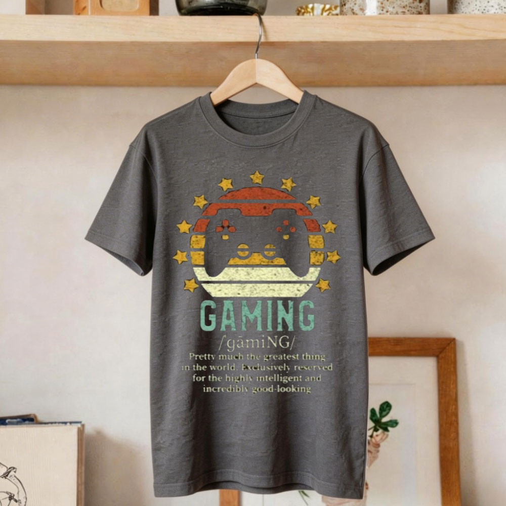 Camiseta Divertida com Definiç - Gaming Console Definition avaliação e preço