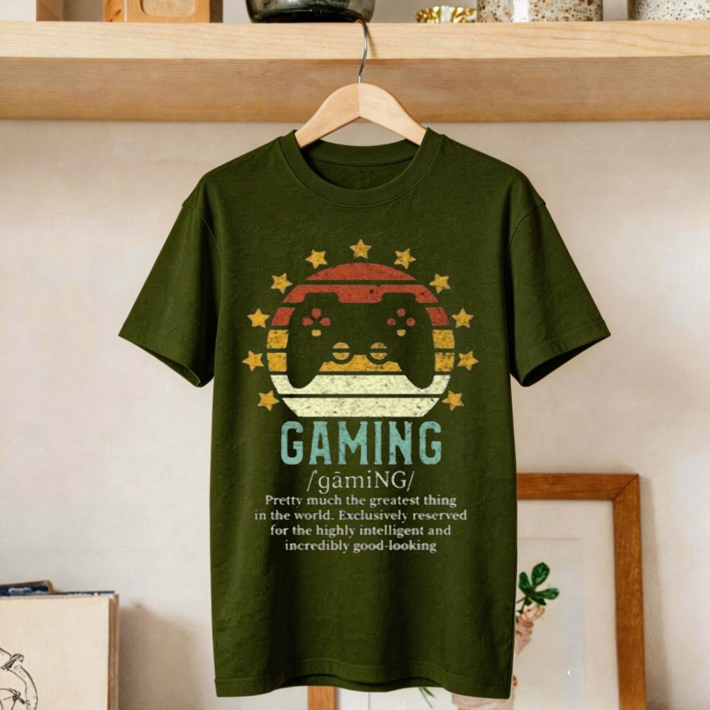 Camiseta Divertida com Definiç - Gaming Console Definition avaliação e preço