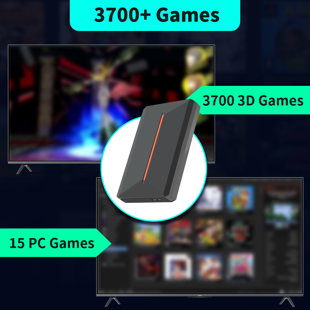 Launchbox OS 500GB Portátil Ga - Gaming Console Os avaliação e preço