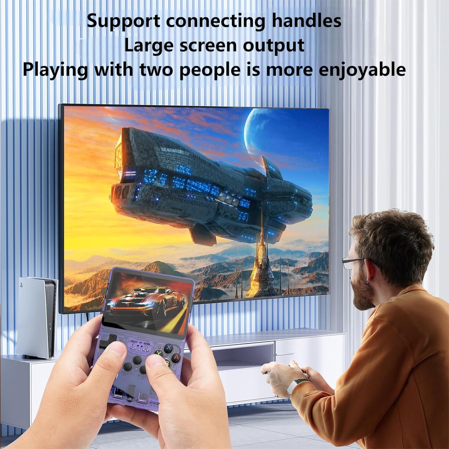 NOVO Console de Jogo Portátil  - Gaming Console Os avaliação e preço