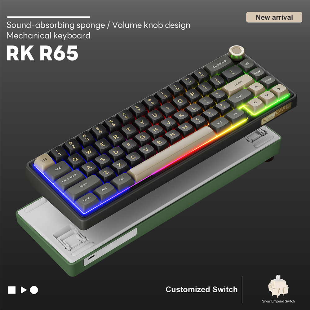 Teclado Mecânico RK Royal Klud - Q21 Gaming Console avaliação e preço